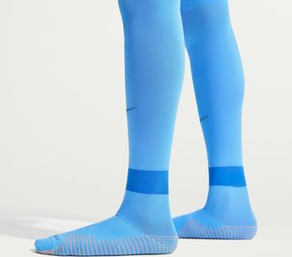 Nike Unisex Strike Knee-High Soccer Socks in Blue | FQ8253-412