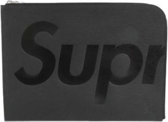 Louis Vuitton Pre-owned Clutches, female, Black, Size: ONE SIZE Pre-owned Pochette