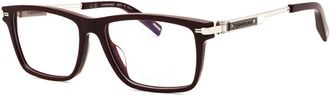 Chopard VCH35701CK Rectangle Full Rim Eyeglasses - Red