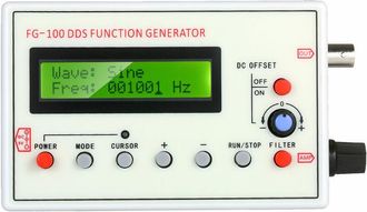 OEM Generador De Funciones Fg100 De 1 Hz A 500 Khz Con Capacidad De Carga Usb