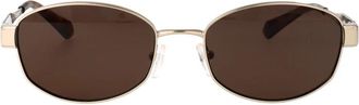 Michael Kors Monte Carlo Mk 1161 Zonnebril - Dames - Zonnebrillen - Geel - 56 MM - Accessoires
