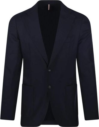 Santaniello E2718B Blazer - Heren - Business blazers - Blauw - XL - Kostuums