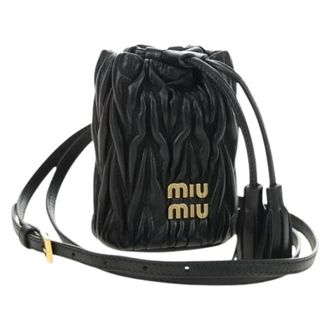 Miu Miu Borsa a secchiello Pre-owned - - Pre-owned - Donna - Nero - ONE SIZE