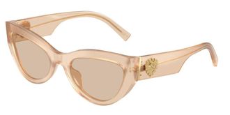 Dolce & Gabbana DG4536 308993 Womens Sunglasses Brown Size 55