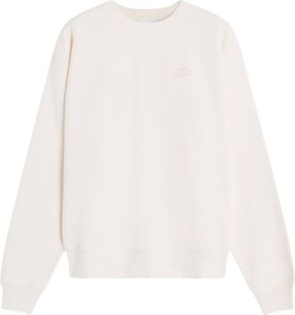 Maison Kitsuné Felpa con ricamo - Rosa