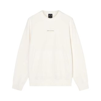 A|X Armani Exchange Sweatshirts, male, Beige, Size: XL Xm002351 U1074 Sweatshirt