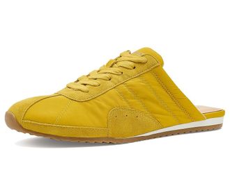 J/Slides Pandora Womens Flat Shoes Mustard : 8.5 M, Suede/Synthetic