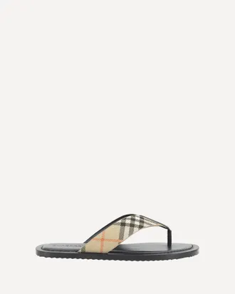 Burberry Sandali Pavilion Check Man 41