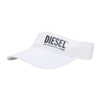 Diesel Caps, unisex, White, Size: M Fdels Hat