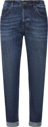 Dondup Icon Jeans - Heren - Slim Fit Jeans - Blauw - W34 - Katoen - Jeans