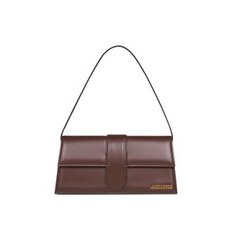 Jacquemus Shoulder Bags, female, Brown, Size: ONE SIZE Le Bambino Long