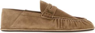 Saint Laurent Brown Slip On Loafers