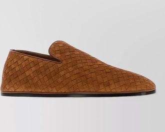 Bottega Veneta suede leather loafers