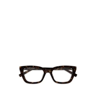 Saint Laurent Eyeglasses - female - Saint Laurent - Glasses - Brown - 53 MM - Accessories