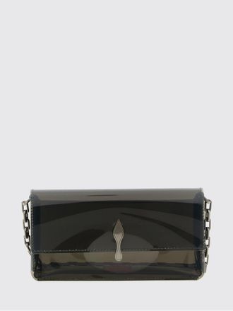 Christian Louboutin Mini borsa a tracolla Bettina in PVC con logo metallico
