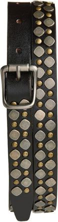 Christophe Lemaire Rio Studded Belt in Dark Brown at Nordstrom, Size 100