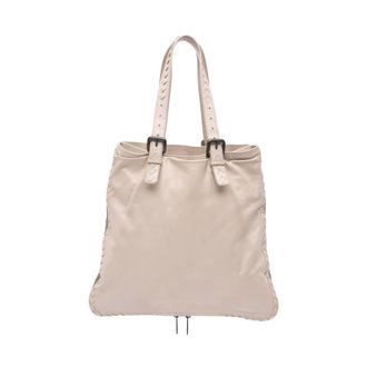 Bottega Veneta Pre-owned Tote Bags, female, Brown, Size: ONE SIZE Pre-owned Leather Tote Bag