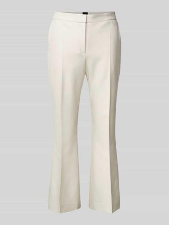 HUGO BOSS Regular Fit Stoffhose mit B&uuml;gelfalten Modell Timasa in Offwhite, Gr&ouml;&szlig;e 34