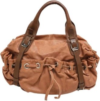 Marni Pre-owned Bucket Bags, female, Beige, Size: ONE SIZE Pre-owned Satchel