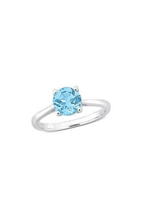 Delmar Sky Blue Topaz Solitaire Ring at Nordstrom Rack, Size 8