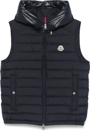 Moncler Gilet Bourget - Blu