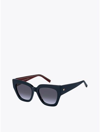 Tommy Hilfiger Womens Everyday Butterfly Sunglasses - Navy