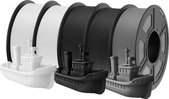 OEM Filamento Para Impresora 3d, Ecol&oacute;gico, Impresi&oacute;n De Alta Calidad, Play G 2bk 2wt Gy