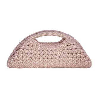 Hibourama Bags Handbags, female, Pink, Size: ONE SIZE Olivia Clutch