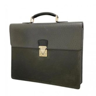 Louis Vuitton Pre-owned Handbags, male, Black, Size: ONE SIZE Pre-owned Briefcase