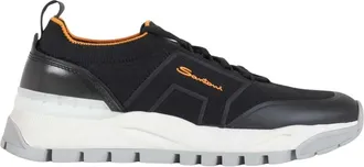 Santoni Uomo, Scarpe, Nero, 41 1/2 EU, new