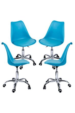 Regalos Miguel Regalos Miguel - Packs Sillas - Pack 4 Sillas Neo - Azul Claro