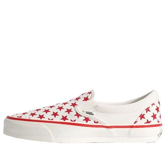 Vans Premium Classic Slip-On Racing Red Marshmallow White VN000Z7ZBOP