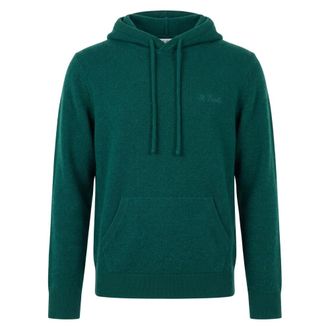 MC2 Saint Barth Mahony Hooded Knit - Heren - Truien - Groen - Maat: M Wol