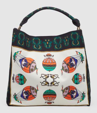 Essentiel Sac Kalamity Noir Blanc Cass&eacute;