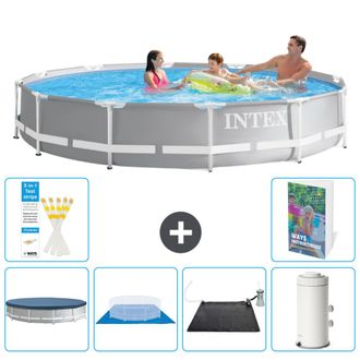 Intex Piscina Prism Frame Redonda - 366x76 Cm - 7-piezas S92