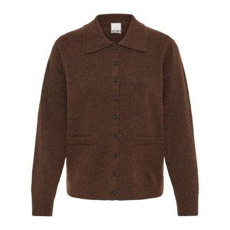 Ichi Maglieria - - Knitwear - Donna - Marrone - L
