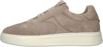 Nubikk Schoenen, Heren, Beige, 41 EU, Leer, Vick Ease Sneakers