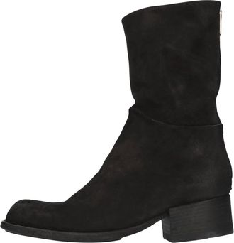 Pantanetti Laarzen - Dames - Laarzen met Hak - Zwart - 40 EU - Leer - Schoenen