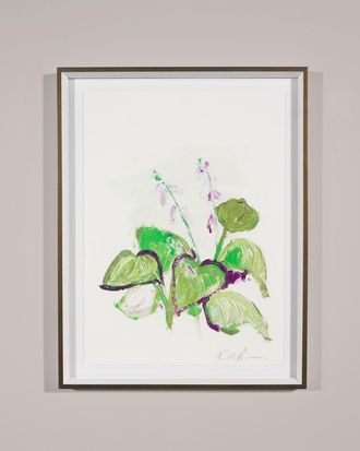 RFA Fine Art White Glove Series - Hosta Print Art by Robert Robinson