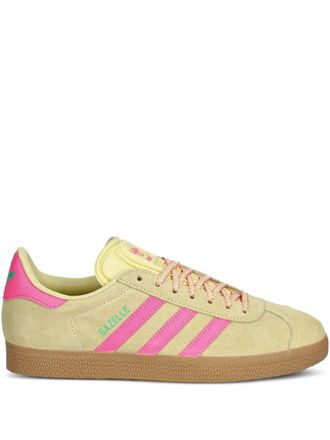 adidas Gazelle Indoor sneakers - women - Leather/Rubber/Leather - 6.5 - Yellow