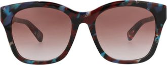 Chlo&eacute; Square-Frame Recycled Acetate Sunglasses