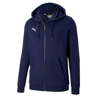 Puma Heren TeamGoal 23 Casuals Hooded Jacket (Blauwe Marine)