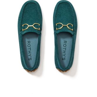 Rothy's The ReVelvet Double Bit Driver in Revelvet Everglade at Nordstrom, Size 10.5