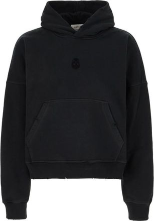 Alexander McQueen Stijlvolle Sweatshirts voor Mannen en Vrouwen - Heren - Hoodies - Zwart - S - Katoen - Hoodies & sweatvesten