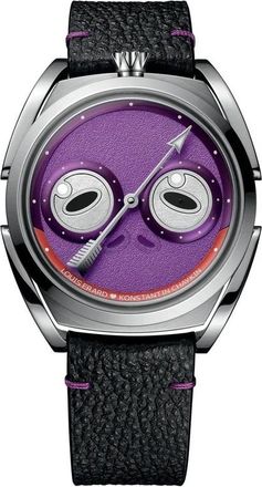 Louis Erard Le Regulateur Purple Dial Mens Watch 85340AA02.BVA192