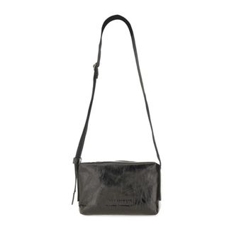 Uma Wang Borsa a spalla in pelle testurizzata - - Bags - Donna - Nero - ONE SIZE