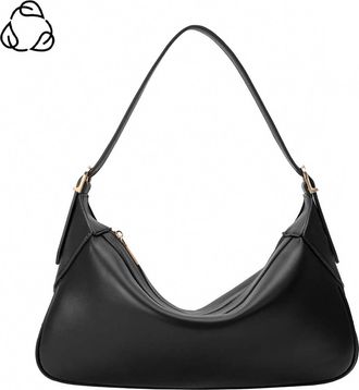 Melie Bianco Womens Nicolette Vegan Shoulder Bag In Black