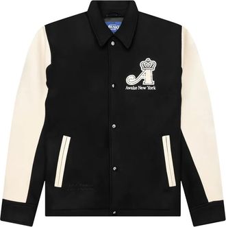 Awake NY Bomber con inserti - Nero