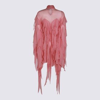 Blumarine Womens Dresses Lilac _vi