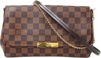 Louis Vuitton Borsa Pre-owned in Tela Damier - - Pre-owned - Donna - Marrone - ONE SIZE